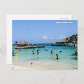 Xcaretカンクンメキシコ シーズンポストカード (正面/裏面)