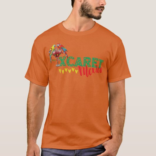 Xcaret Park Meico Xcaret Meico Bird funny Tシャツ (正面)