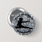 Xcelプラチナギムナスト – 女子体操ボタン 缶バッジ (正面&裏面)