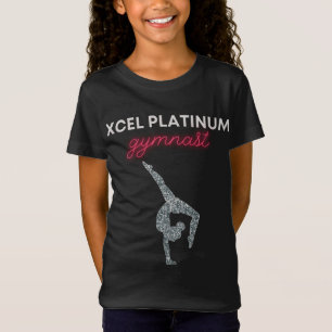Xcelプラチナ体操Tシャツ Tシャツ
