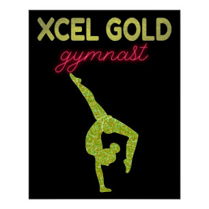Xcel金ゴールド体操 ポスター