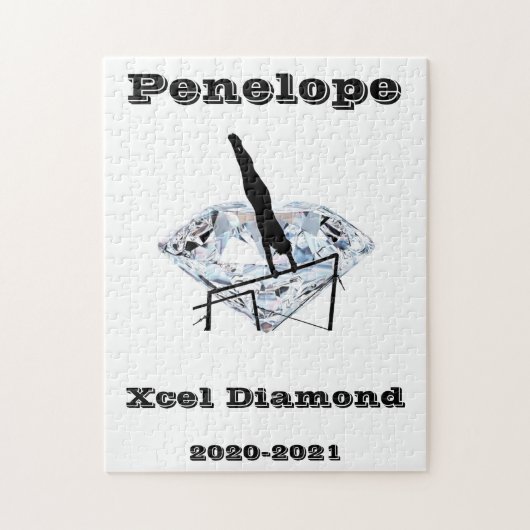 Xcel Diamond Gymnastics Jigsaw Puzzle ジグソーパズル (縦)
