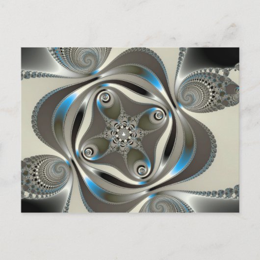 xChrome – フラクタル ポストカード (正面)