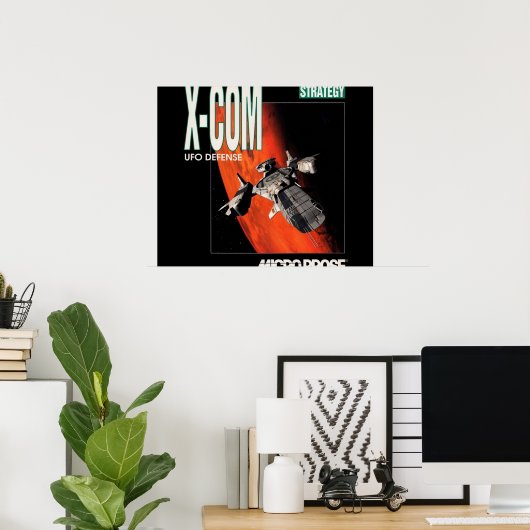 XCOM UFO防衛 ポスター (ホームオフィス)