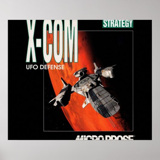 XCOM UFO防衛 ポスター (正面)