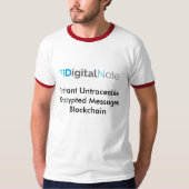 XDN DigitalNoteのTシャツ Tシャツ (正面)