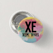 Xe Xem Xyrsの発音ボタン 缶バッジ (正面&裏面)