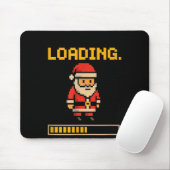 Xel Santa Loading Retro Christmas Gamer Shirt  マウスパッド (マウス)