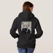 Xen Black Cat Hoodie パーカ (裏面フル)