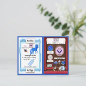 Xena – キセノンホーンユニコーンゲームカード ポストカード (スタンド正面)