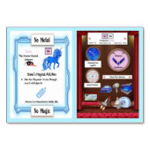 Xena – キセノンホーンユニコーン取引カード テーブルナンバー (裏面)