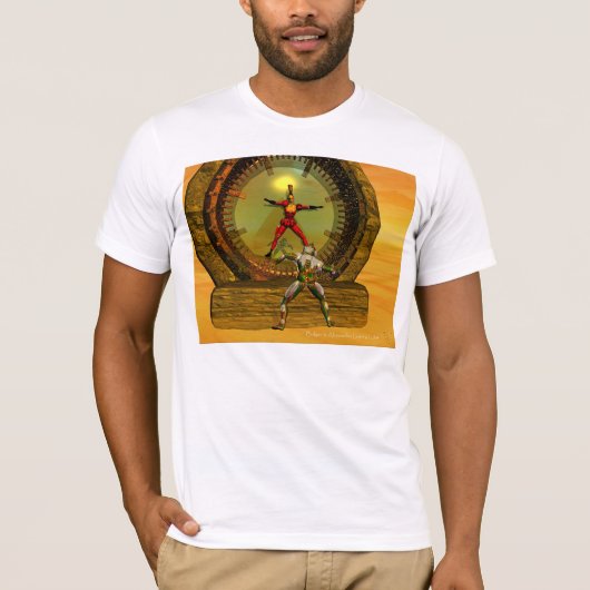 XENIAがタイタンに出会う Tシャツ (正面)