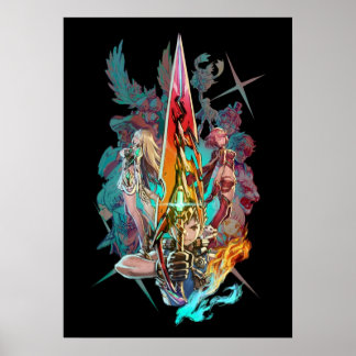 Xenobladeクロニクル™ 2チーム ポスター