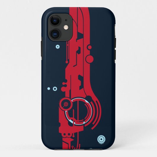 Xenoblade Monadoの電話カバー Case-Mate iPhoneケース (裏面)
