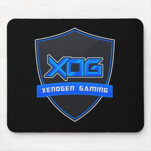 XenoGenの賭博のマウスパッドの盾 マウスパッド (正面)