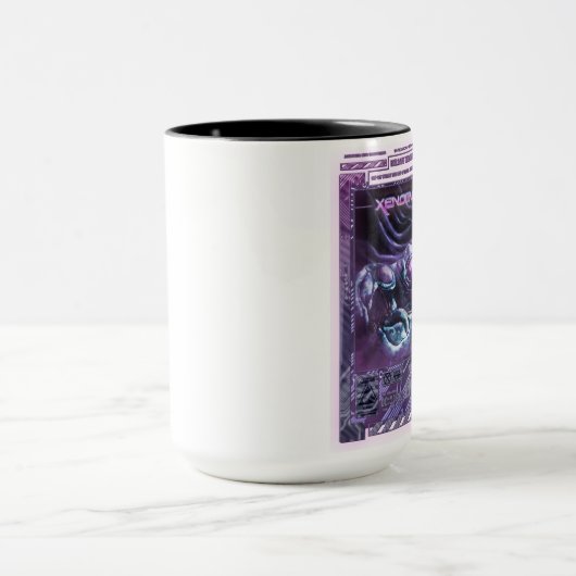 Xenomorphosisはロゴを自動的に消滅させます マグカップ (中央)