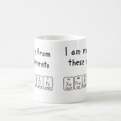 Xenophon周期テーブル名mug コーヒーマグカップ (中央)