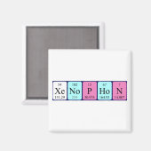 Xenophon周期表名磁石 マグネット (正面/裏面)