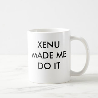 XENUの顔のマグ コーヒーマグカップ