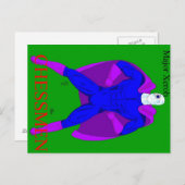 Xerohの専攻のな郵便はがき ポストカード (正面/裏面)