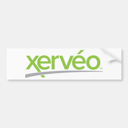 Xerveoのバンパーステッカー バンパーステッカー (正面)