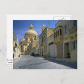 Xewkija Dome (The Rotunda)、Xewkija、Gozo、Malta ポストカード (正面/裏面)