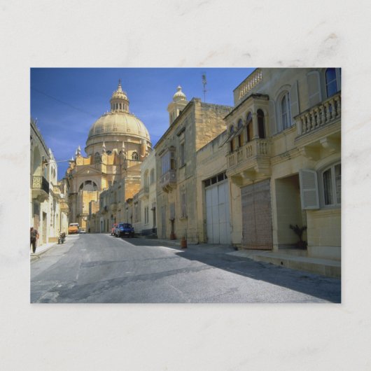 Xewkija Dome (The Rotunda)、Xewkija、Gozo、Malta ポストカード (正面)