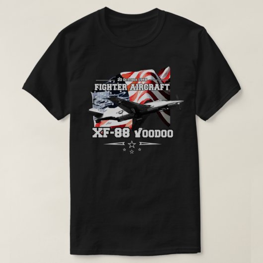 XF88 Voo戦闘機1 Tシャツ (デザイン正面)