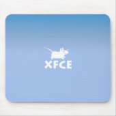 Xfce DE Blue マウスパッド (正面)