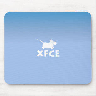 Xfce DE Blue マウスパッド