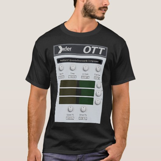 Xfer OTT プラグイン Tシャツ (正面)