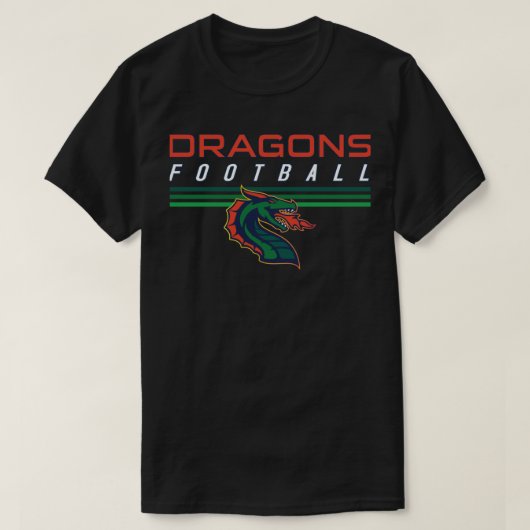 XFL Seattle Dragons Essential T-Shirt Tシャツ (デザイン正面)