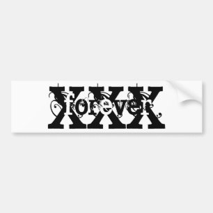XFOREVERX バンパーステッカー