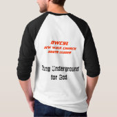 Xfugeのキャンプ2007年 Tシャツ (裏面)