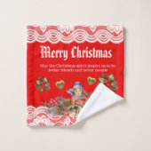 XHRISTMAS TOWEL バスタオルセット (ウォッシュタオル)