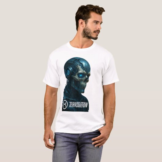 Xhuman TechVolutionサイバネティクス Tシャツ (正面フル)