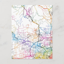 Xianyang China City Map ポストカード