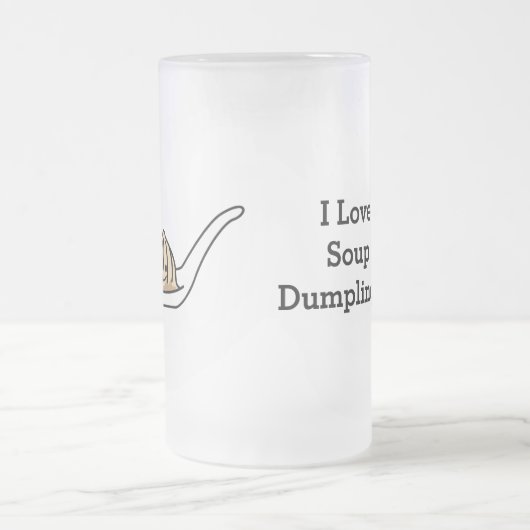 Xiaolongbao中国のなスープゆで団子の点心のパン フロストグラスビールジョッキ (中央)