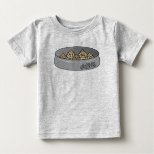 Xiaolongbao中国のなスープゆで団子の点心のパン ベビーTシャツ