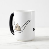 Xiaolongbao中国のなスープゆで団子の点心のパン モーフィングマグカップ (正面左)