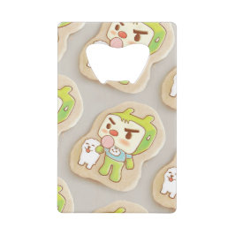 XiaoTieJunアイシングクッキー クレジットカード栓抜き