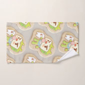 XiaoTieJunアイシングクッキー バスタオルセット (ハンドタオル)