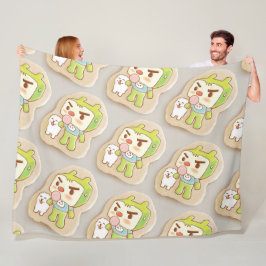 XiaoTieJunアイシングクッキー フリースブランケット