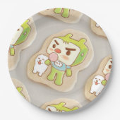 XiaoTieJunアイシングクッキー ペーパープレート (正面)