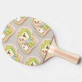 XiaoTieJunアイシングクッキー 卓球ラケット (横)
