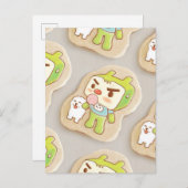 XiaoTieJunアイシングクッキー 案内ポストカード (正面/裏面)