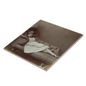 Xie Kitchin (卵白のプリント)のポートレート タイル (側面)