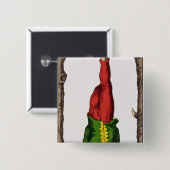 XIIつるされた人、占いカード 缶バッジ (正面&裏面)