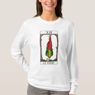 XIIつるされた人、占いカード Tシャツ