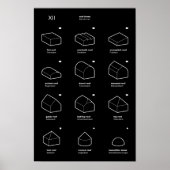 XII屋根型枠3D (EN/DE) ポスター (正面)